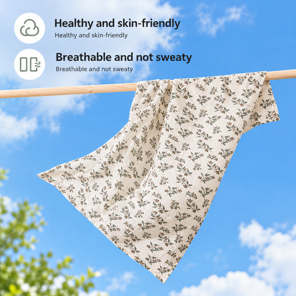 NurseEase – Praktisch & Comfortabel – Katoenen Borstvoedingsdoek voor Mama en Baby