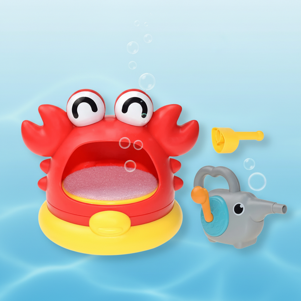 BubblePlay – Educatief & Leuk – Krab Bubbel Badspeelgoed