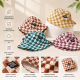 Bucket Hat – Schattig & Beschermend – Kinder Hoed Geruit