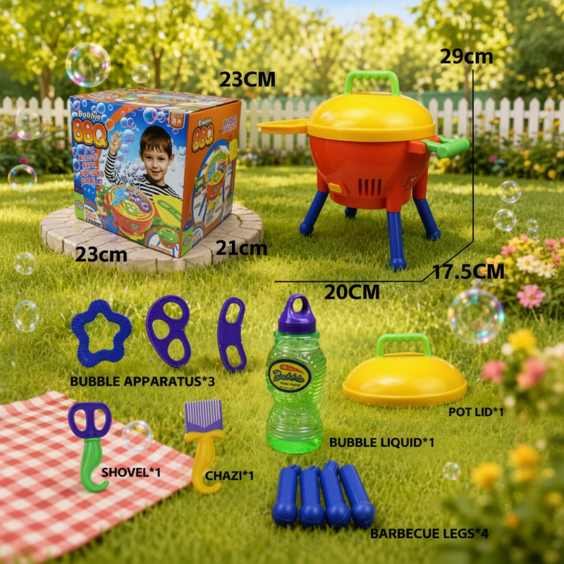 BBQ Bubble Maker – Speels & Interactief – Bellen Blaas BBQ
