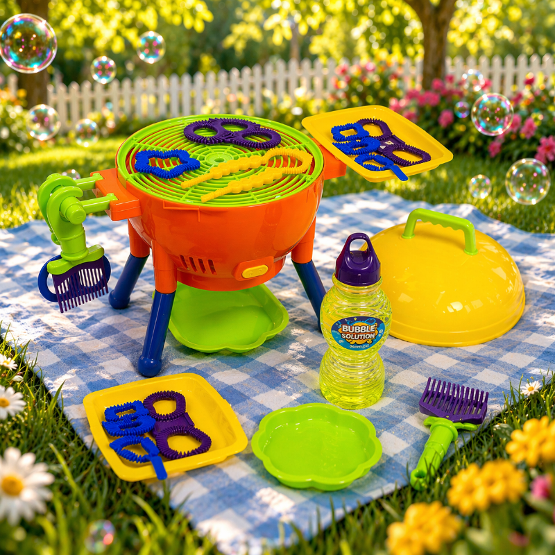 BBQ Bubble Maker – Speels & Interactief – Bellen Blaas BBQ
