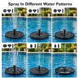 Solar LED Fountain Toy – Speels & Interactief – Water Speelgoed Fontein