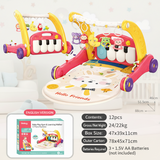 Step & Play – Interactief & Veilig – 3-in-1 Walker & Baby Gym