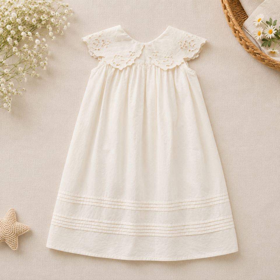 Lace Stitching Dress – Elegant & Comfort – Kant & Stiksels