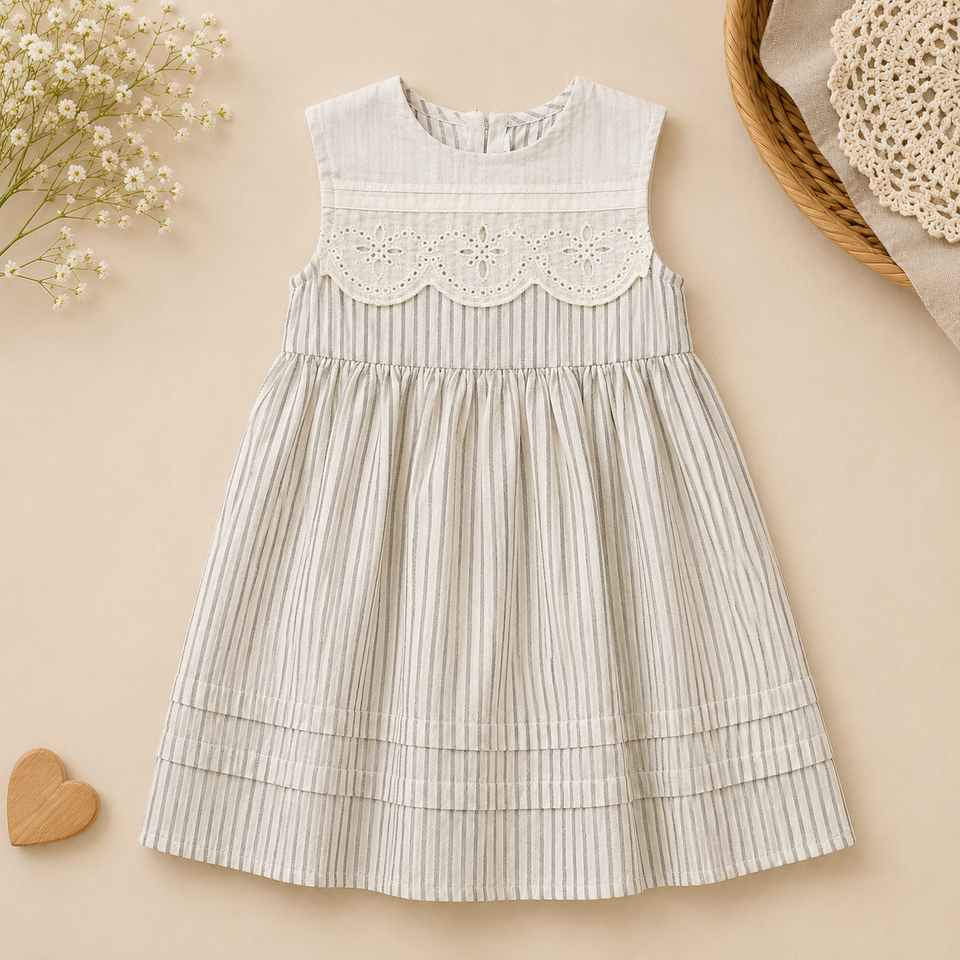 Lace Stitching Dress – Elegant & Comfort – Kant & Stiksels