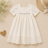 Lace Stitching Dress – Elegant & Comfort – Kant & Stiksels