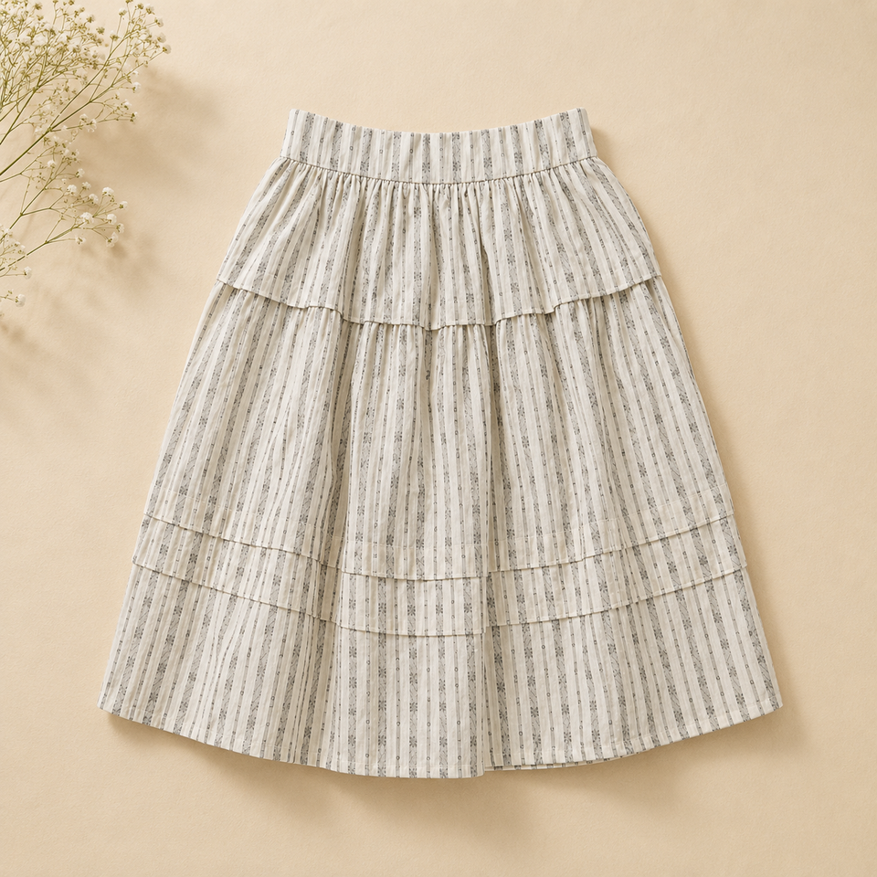 Chic Skirt & Wide Leg Pants – Elegant & Comfort – Losse Kinderkleding