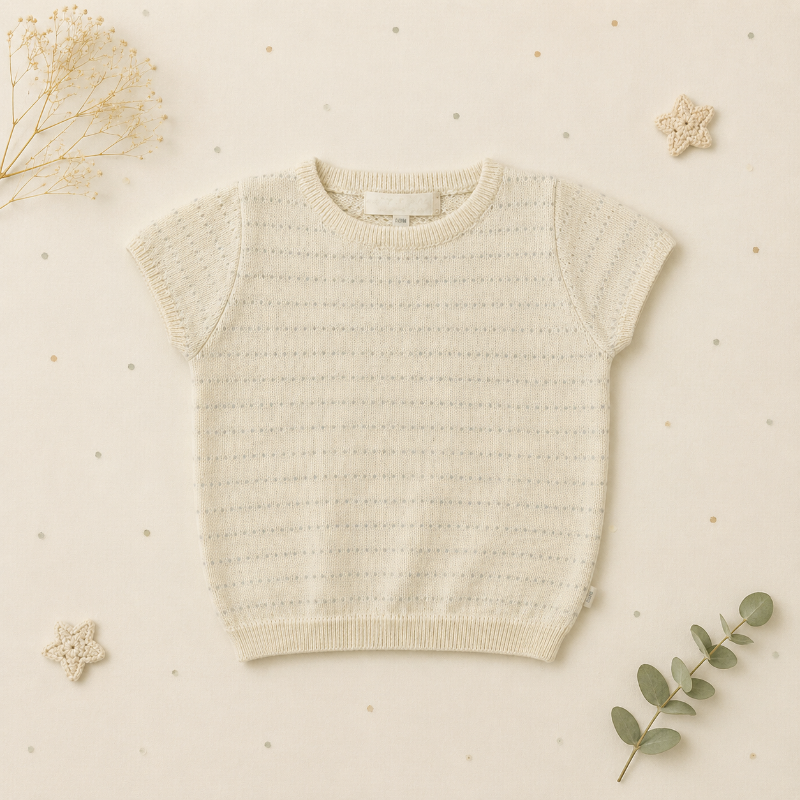 Knit Top & Cardigan – Zacht & comfortabel – Gebreid Shirt & Vest