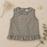 Matching Set – Comfortabel & Madelief-print – Bloomer, Rok & Blouse