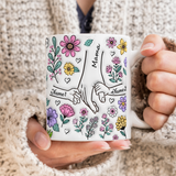 Personalized Kids Name Mug – Uniek moederdagcadeau  – Gepersonaliseerde mok