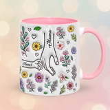 Personalized Kids Name Mug – Uniek moederdagcadeau  – Gepersonaliseerde mok