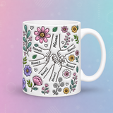 Personalized Kids Name Mug – Uniek moederdagcadeau  – Gepersonaliseerde mok