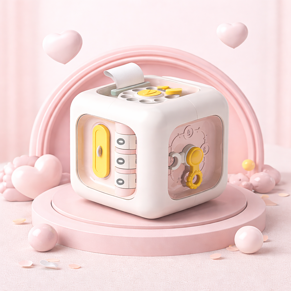Cube Senses Toy™ - Leerzaam & Leuk - Kubus Zintuigen Speelgoed