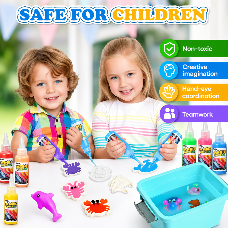 Magic Gel Water Beads – Creatief & Sensorisch – Water Vormen Speelset