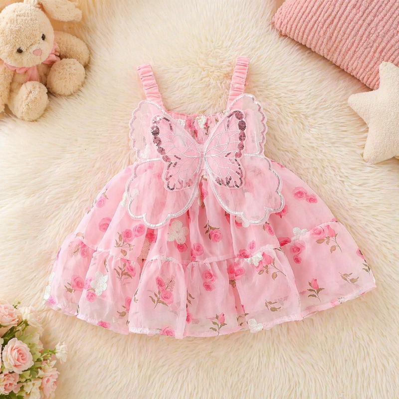 Girls Butterfly Dress – Schattig & Luchtig – Kinder Jurk