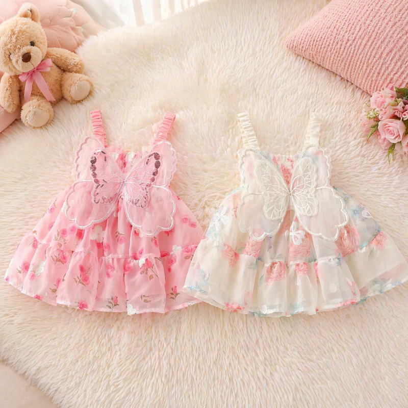 Girls Butterfly Dress – Schattig & Luchtig – Kinder Jurk