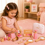 Wooden Makeup Play Set – Creatief & Rollenspel – Houten Make-up Set