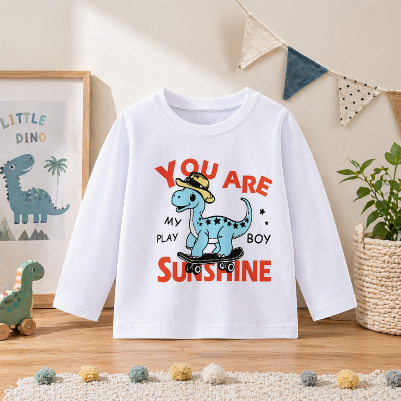 Kids Dinosaur Sweatshirt – Comfort & Stijl – Dino Kinder Trui