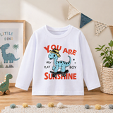 Kids Dinosaur Sweatshirt – Comfort & Stijl – Dino Kinder Trui