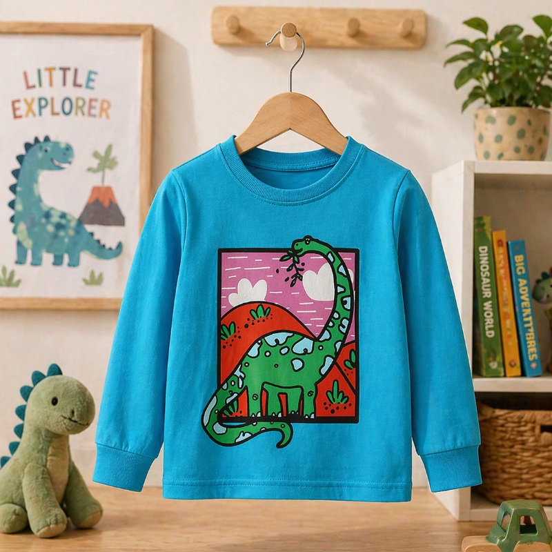 Kids Dinosaur Sweatshirt – Comfort & Stijl – Dino Kinder Trui