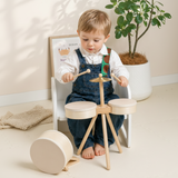 Kids Wooden Drum Toy – Muziek & Creatief – Drum Speelset
