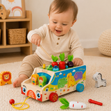 Montessori Animal Matching Toy – Leerzaam & Interactief – Puzzel Speelwagen