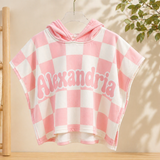 Personalized Hooded Towel – Zacht & Uniek – Gepersonaliseerde Kinder Badcape