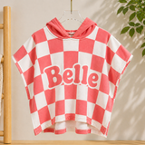 Personalized Hooded Towel – Zacht & Uniek – Gepersonaliseerde Kinder Badcape