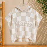 Personalized Hooded Towel – Zacht & Uniek – Gepersonaliseerde Kinder Badcape
