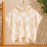 Personalized Hooded Towel – Zacht & Uniek – Gepersonaliseerde Kinder Badcape
