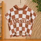 Personalized Hooded Towel – Zacht & Uniek – Gepersonaliseerde Kinder Badcape