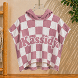 Personalized Hooded Towel – Zacht & Uniek – Gepersonaliseerde Kinder Badcape