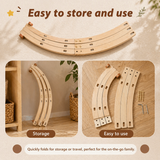 Wooden Baby Rattle Toy – Sensorisch & Veilig – Baby Gym