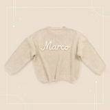 Personalized Baby Sweater – Uniek & Liefdevol – Geborduurde Gepersonaliseerde Baby Trui