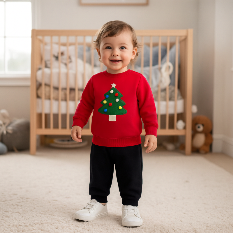 FrostyFit – Warm en gezellig – Rode Kerst Trui