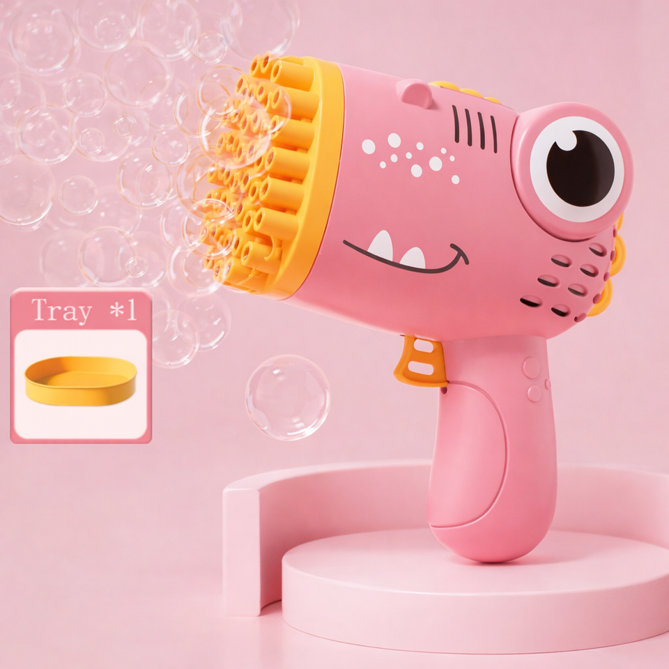 BubbleBoom – Stoer & Muzikaal – Dino Bubbelmachine