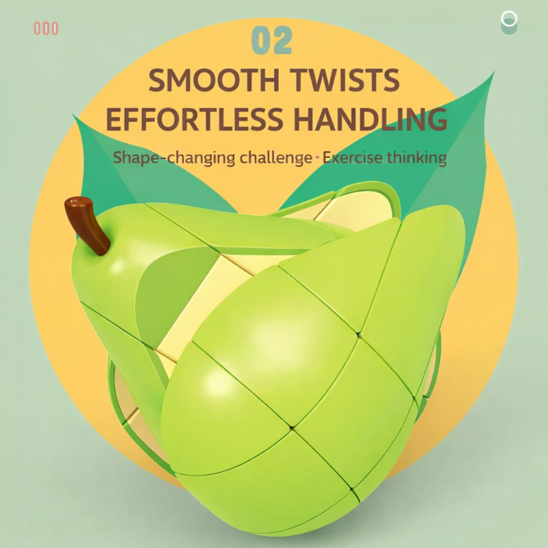 FruitCube – Kleurrijk & Uitdagend – Montessori Fruit Puzzel