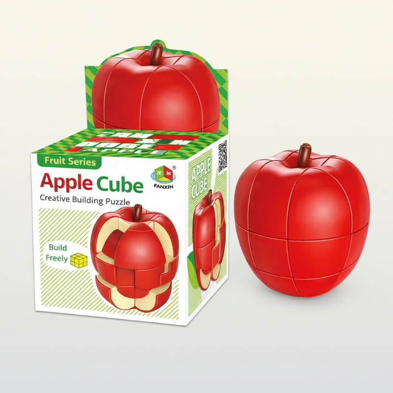 FruitCube – Kleurrijk & Uitdagend – Montessori Fruit Puzzel