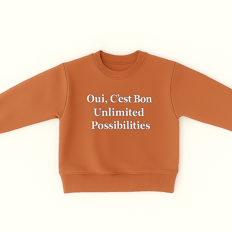 Mini Fashion™ - "Oui, C'est bon." - Sweater