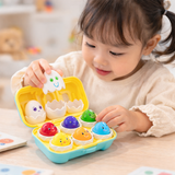 Montessori 3D Eggs Puzzle – Leuk voor Pasen - Eieren sorteerspel