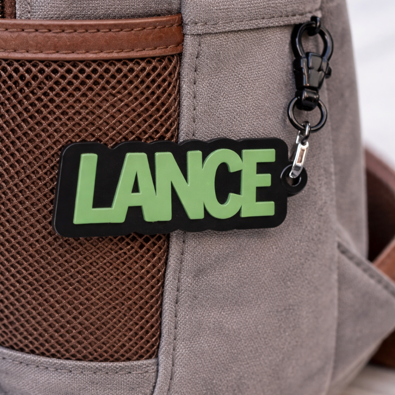 Custom Acrylic Keychain – Voor Tassen & Sleutels -  Gepersonaliseerd Sleutelhanger