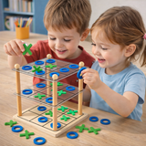 LogicTower – Educatief & Slim – Boter-Kaas-en-Eieren 3D
