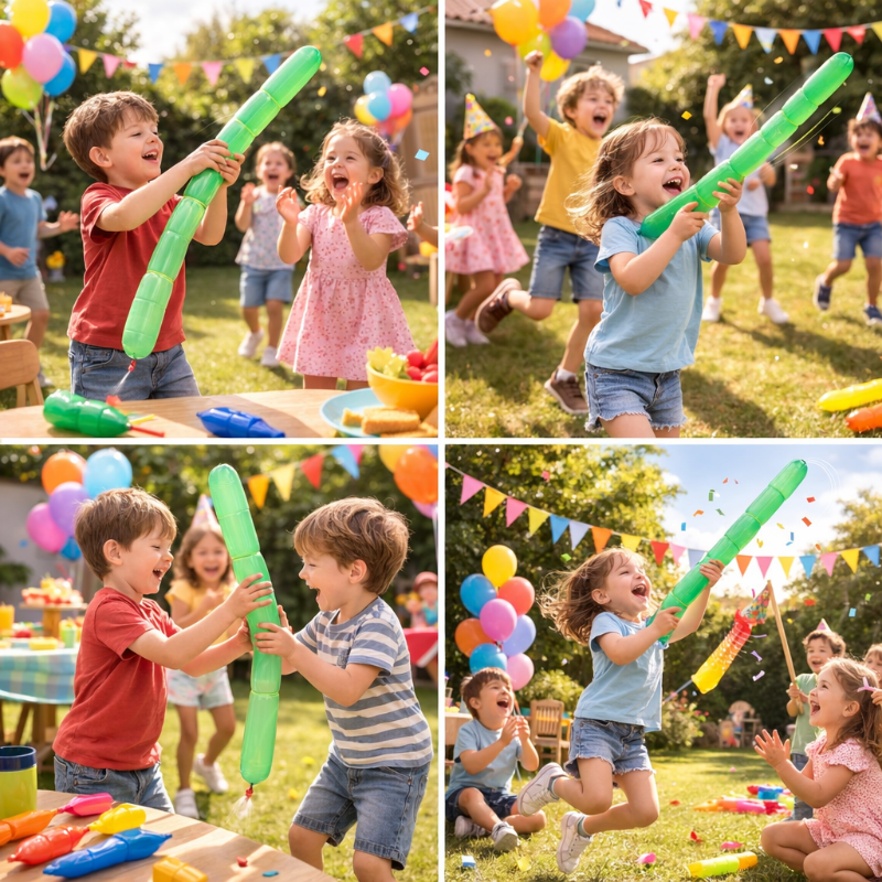 FlyFest – Actief & Gezellig – Gekleurde Feestballonnen (100 stuks)