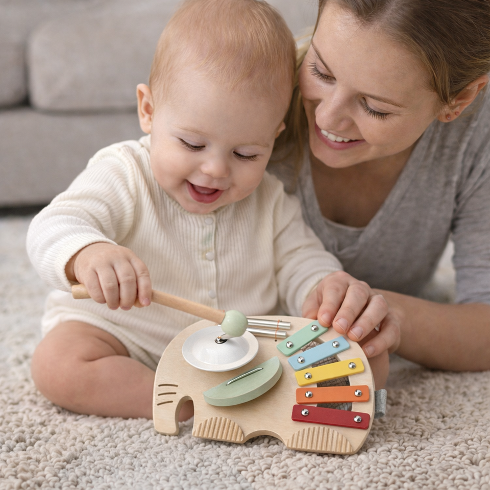 HarmonyWood – Montessori & Creatief – Houten Muziekinstrument: Xylofoon