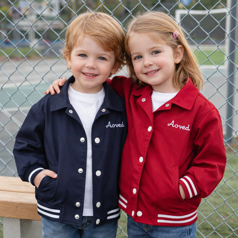 UrbanCub – Stoer & Stijlvol – Kinder Baseball Jas