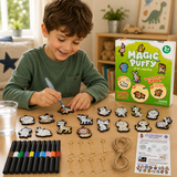 Magic Puff Paint – Creatief & Interactief – Knutsel Set met magische schuimtextuur