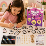 Magic Puff Paint – Creatief & Interactief – Knutsel Set met magische schuimtextuur