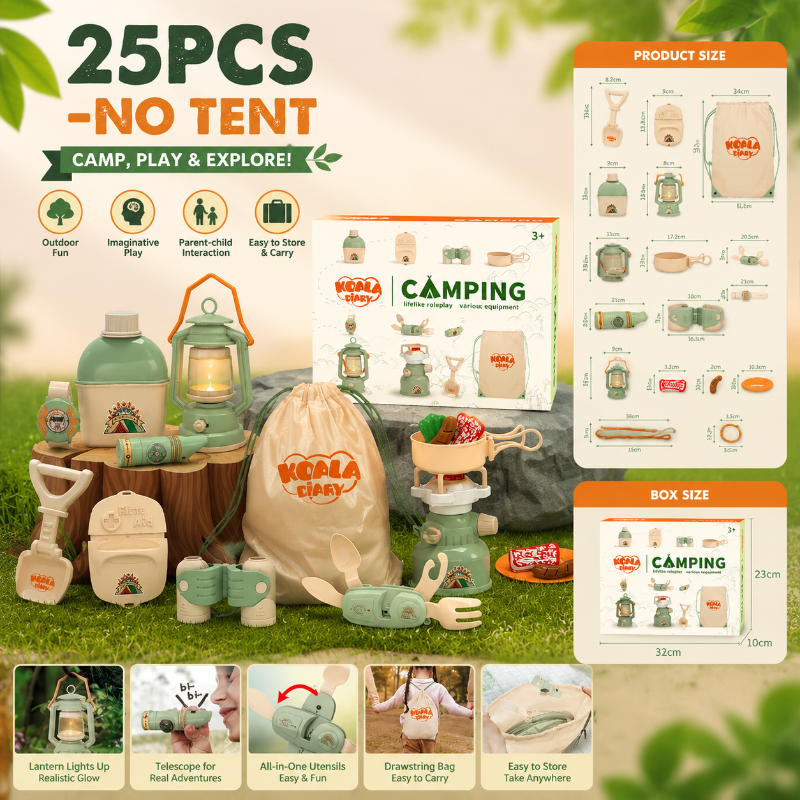 Kids Camping Adventure – Avontuurlijk & Interactief – Kampeer Set