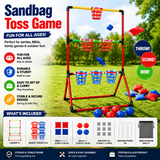 Sandbag Toss Game – Interactief & Buiten – Pittenzak Spel Set