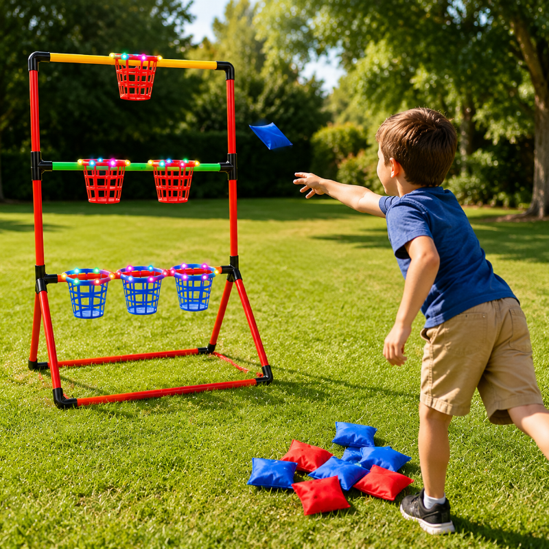 Sandbag Toss Game – Interactief & Buiten – Pittenzak Spel Set